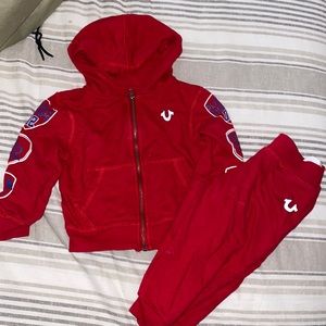 True religion Baby sweatsuit pants set